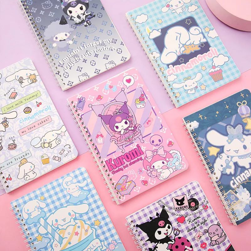 

Sanrio ring book/buku tls A5 Sanrio isi 60 lembar/buku tulis