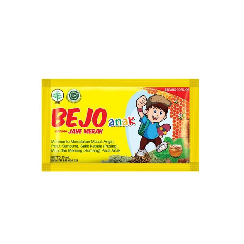 

Bejo Anak Jahe Merah 10ml sachet - Sembako Jogja