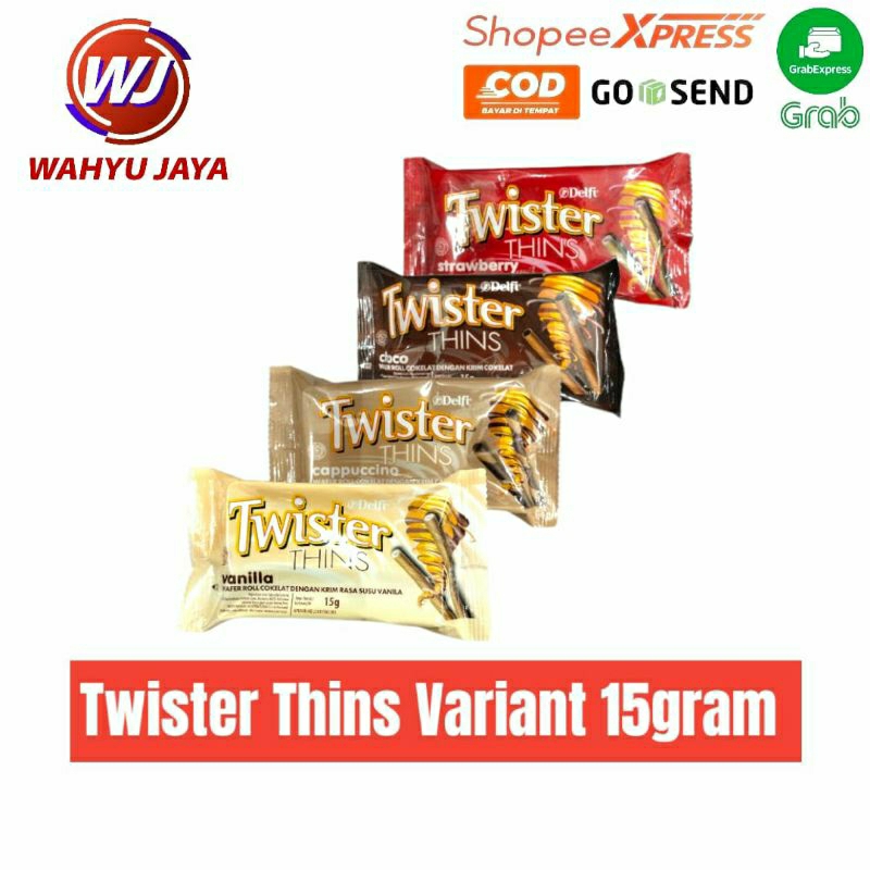 

Twister thins variany 15 gram