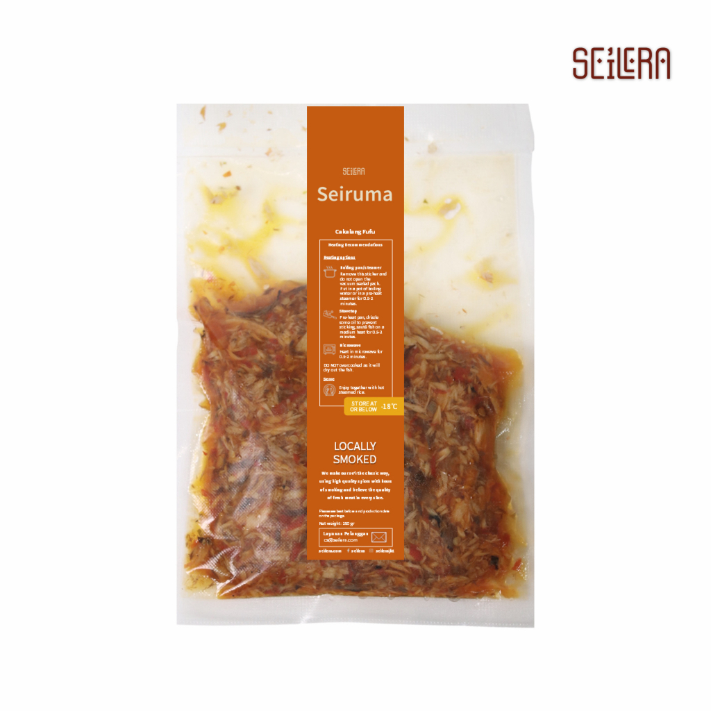 

SEIRUMA - Cakalang Fufu / Ikan Cakalang Asap (250 gr) by Seilera