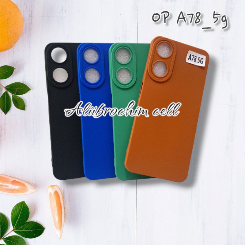 SOFTCASE OPPO A785G SILIKON CASE MACARON PRO CAMERA FULL COLOR 3D ORIGINAL TPU