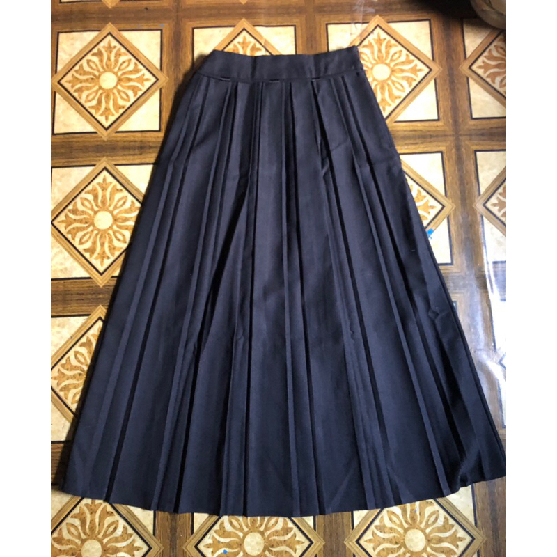 Rok Dasar Hitam Wanita / Rok kerja / rok kuliah/ ospek