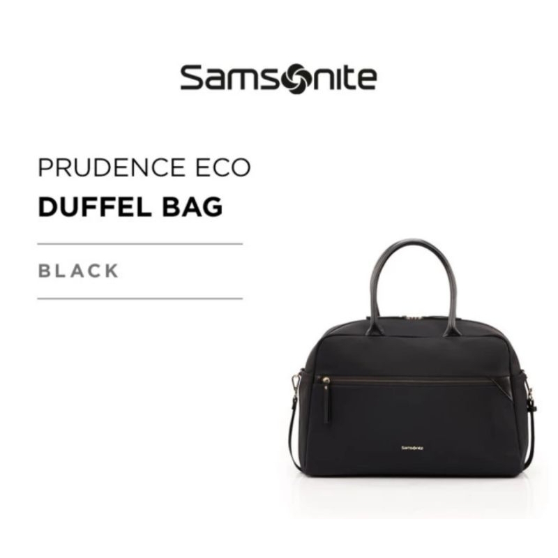 Samsonite Prudence Eco Duffle Bag Tas Travel Black