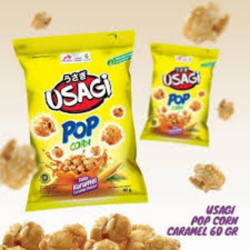 Pop Corn karamel Usagi 60 gram dari Dua Kelinci Promo