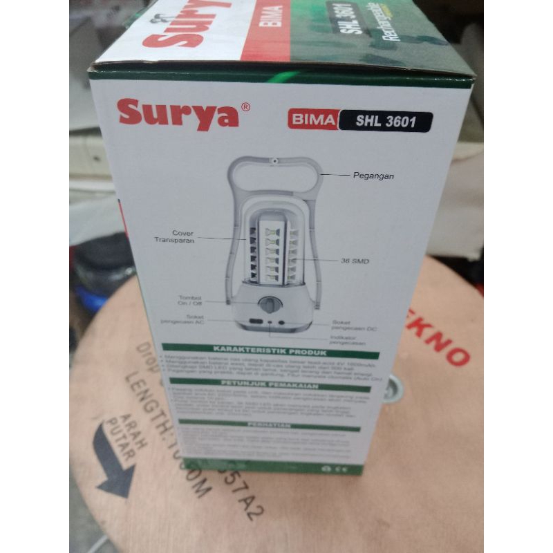 LAMPU EMERGENCY CHARGER