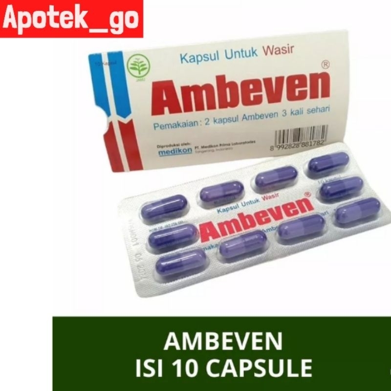 WASIR | Ambeven (10 Kapsul) | CLOFEN | HEMOROGARD | NUTRAFOR WAZZIR