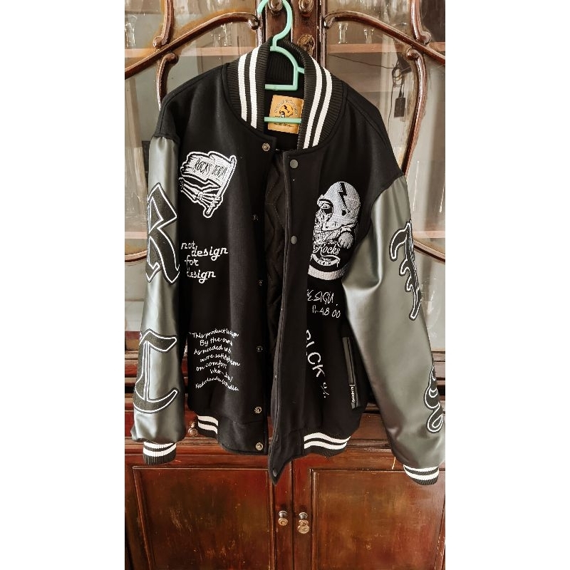 ROCKSDENIM - Varsity Black Jaket (Second)