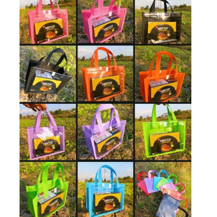 

Tas Mika Hampers (READY STOK HWRI KFC Jumbo) warna campur 25x13x20