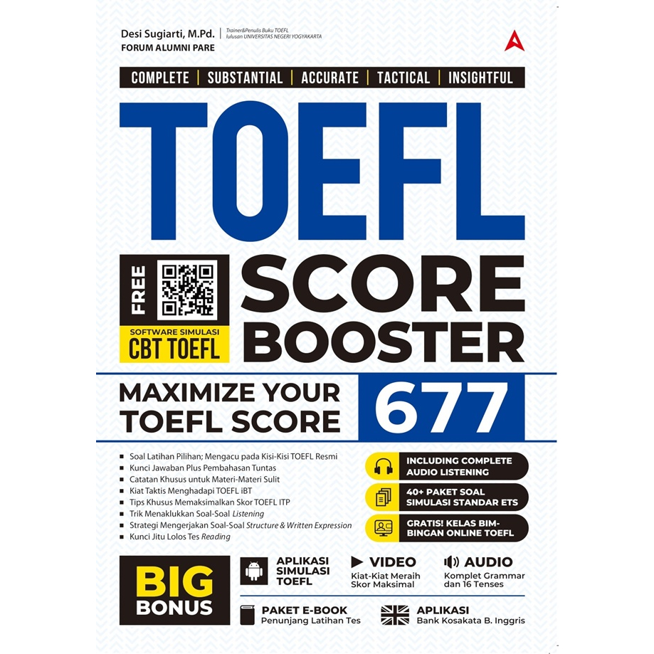 Gramedia - Toefl Score Booster Maximize Your Toefl Score 677