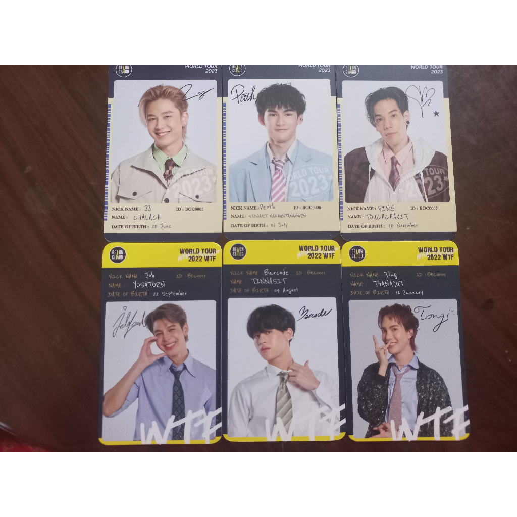 pc boc kinnporsche wtf day 1 day 2 jj perth ping job barcode tong