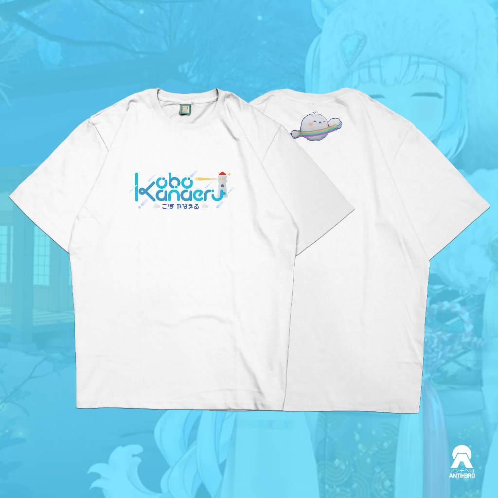 Kobo Kanaeru Kobra Cilus Holo ID Hololive Indonesia Kaos Anime Vtuber T-Shirt Antihero Cloth