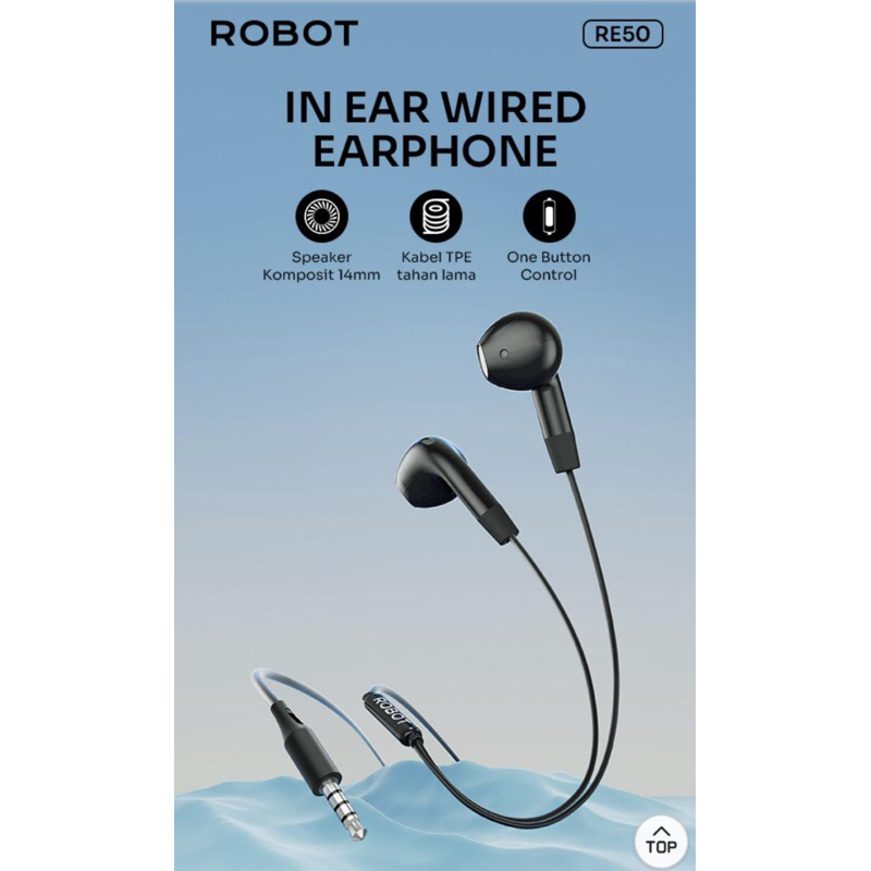 ✅Headset Robot RE50 100% ORIGINAL ROBOT