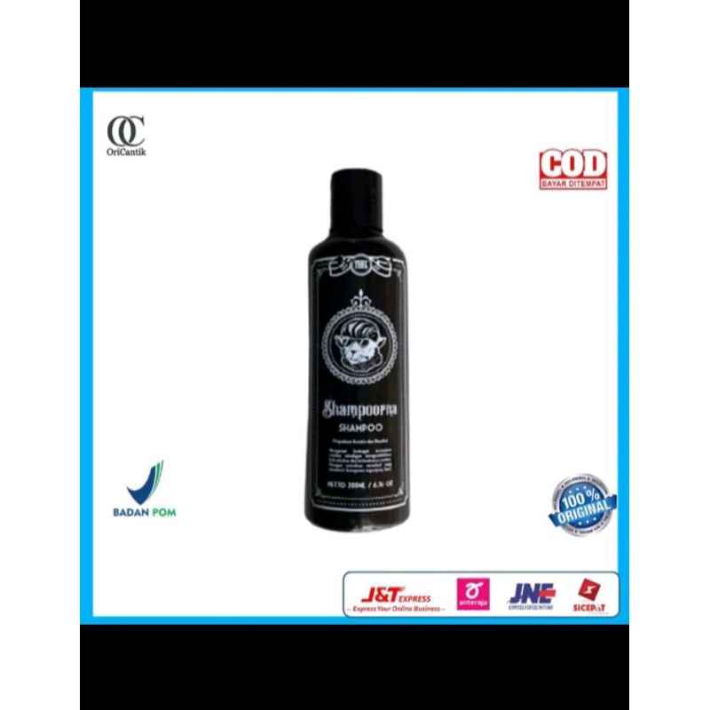 Thugofficial Shampoo Shampoorna Sampo Pelurus Rambut Original 100ml