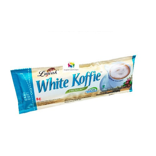 Luwak White Coffee Less Sugar (5 sachet)