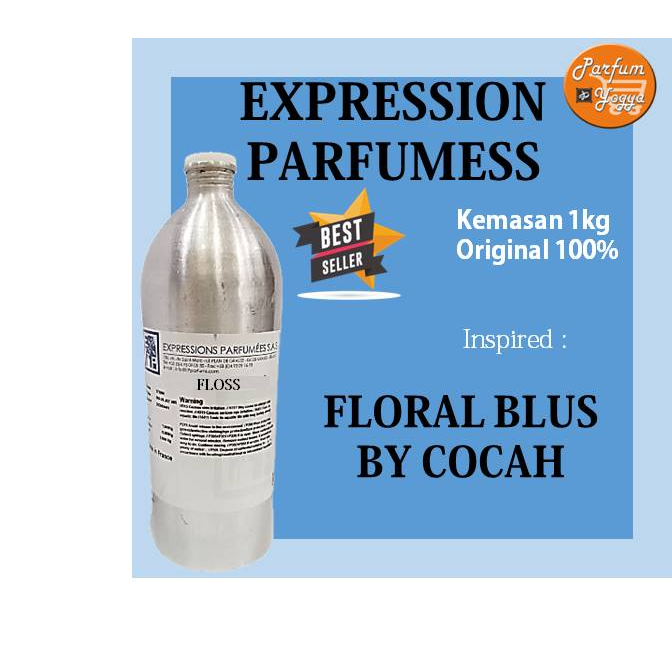 BIBIT PARFUM MURNI EXPRESSION PARFUMEES FLORAL BLUS BY COACH 100 ML | 1 KG