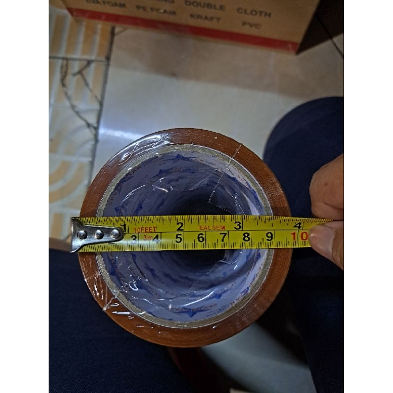 

PROMO MURAH !!Lakban / Solasi Bening Coklat Sevenstar 45mm x 80y