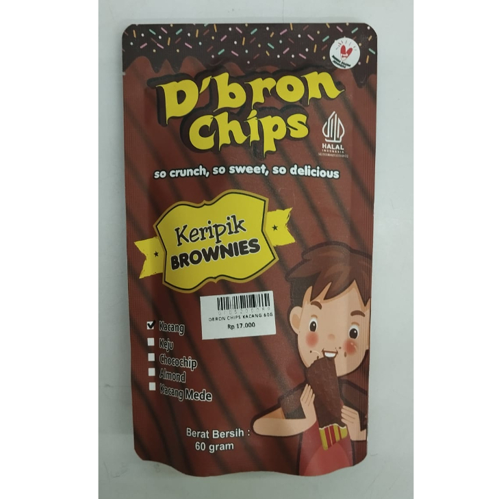 

DBRON CHIPS ALMOND 60G