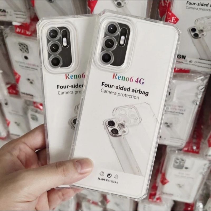 Softcase Airbag Case bening Clear Case Oppo Reno 6 4G
