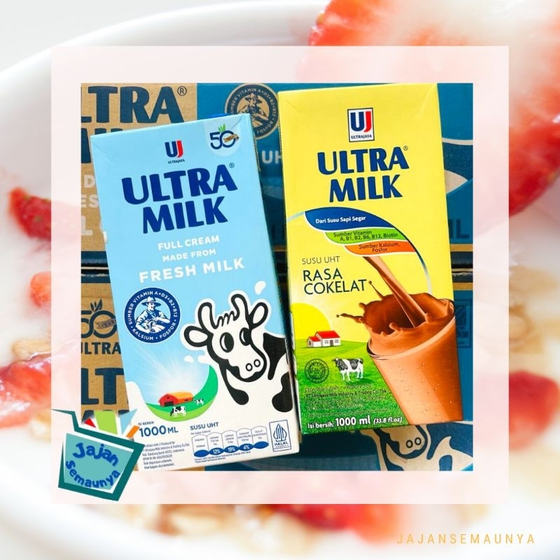 

Ultra Milk Uht 1 Liter x 12 pcs (1 karton)