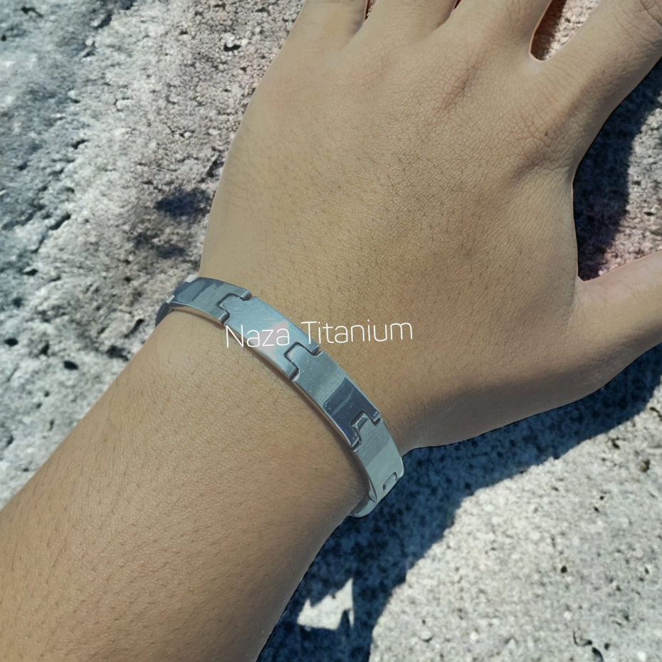 GELANG BESI PUTIH MODEL RANTAI JAM TANGAN GELANG PRIA TERBARU GELANG MODEL JAM BESI STAINLEES