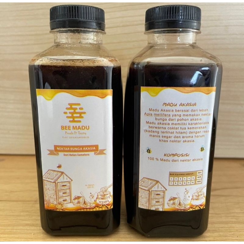 

BEE MADU , Madu Akasia 100% murni 250 ml