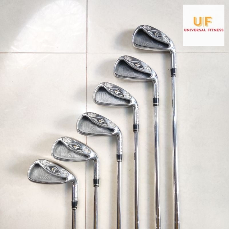 Stik Golf Ironset Taylormade R7 CGB Steel Shaft Second Bekas Original Quality