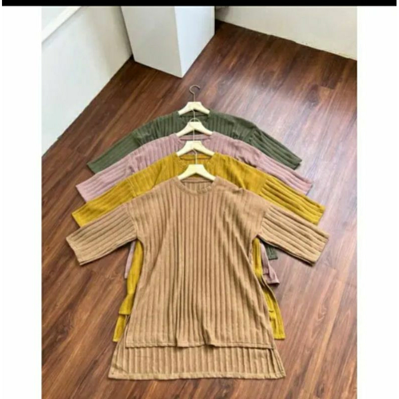 Tunik oversize knit hornet premium