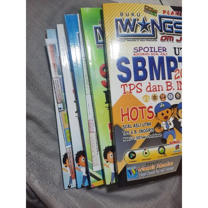 WANGSIT OM JERO SBMPTN PLATINUM 2023 FISIKA/MATEMATIKA/KIMIA/BIOLOGI/TPS (PRELOVED/BEKAS)