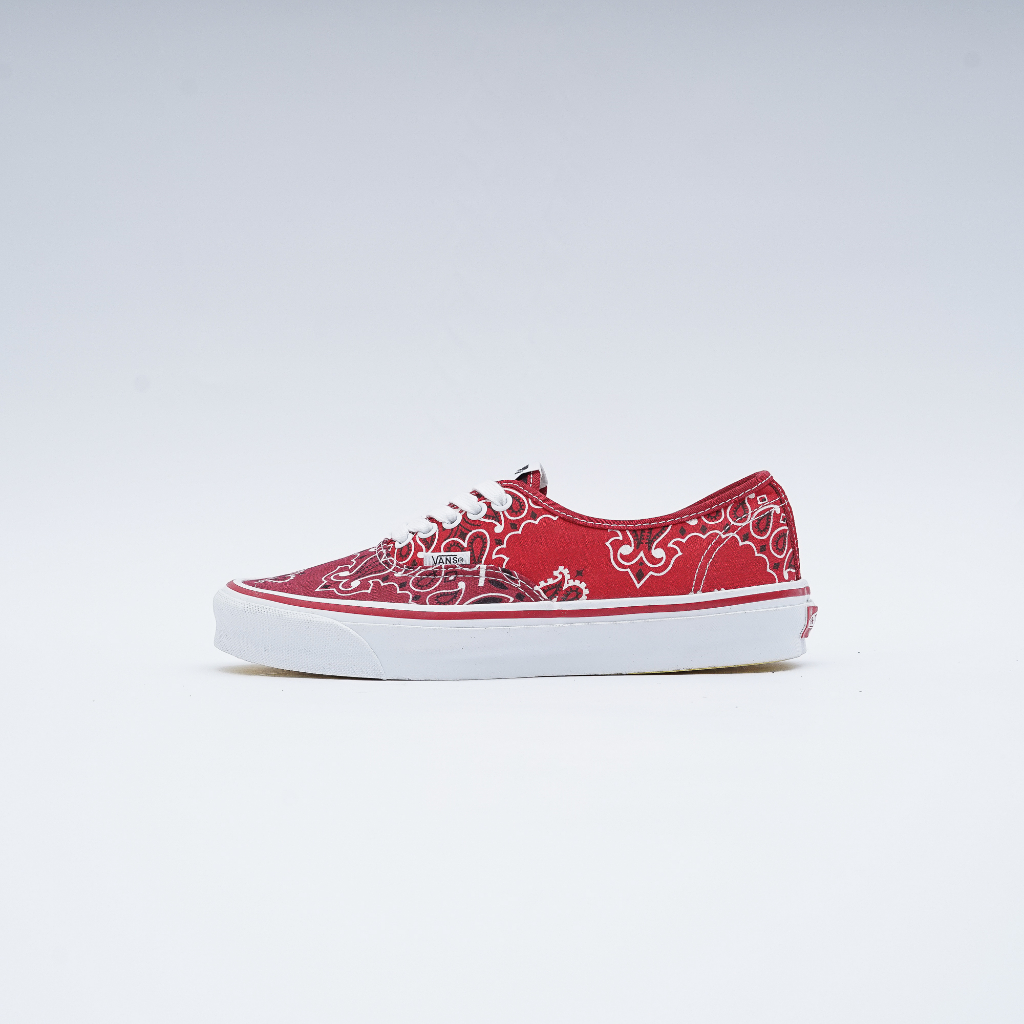 VANS AUTHENTIC VAULT OG BEDWIN RED PINK BANDANA