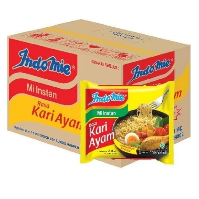 

Mie Instan Indomie Kari Ayam ( 1 dus isi 40 bungkus )