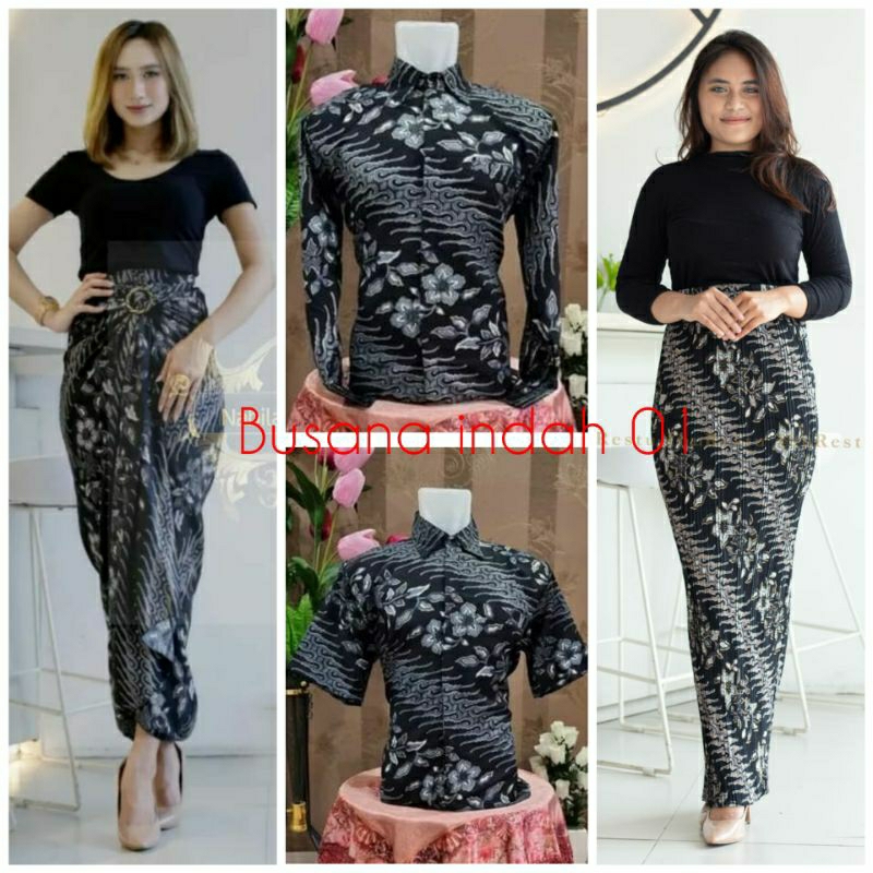 COUPLE BATIK / BATIK MODERN / SERAGAMAN BATIK CERI SILVER