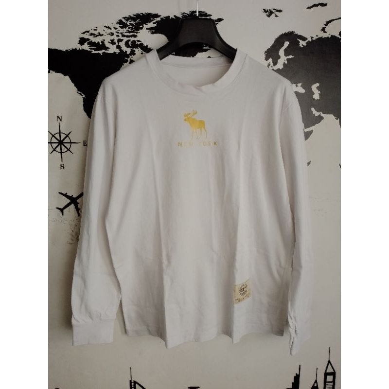 ABERCROMBIE &FITCH TSHIRT LONGSLEEVE kaos