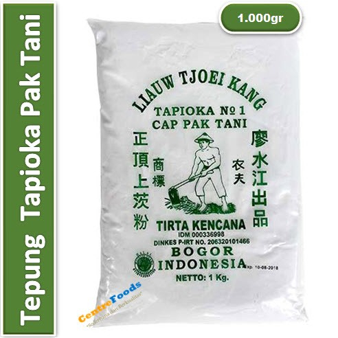 

Tepung Tapioka No.1 - Cap Pak Tani | 1.000gr [ Harga Per KG ]