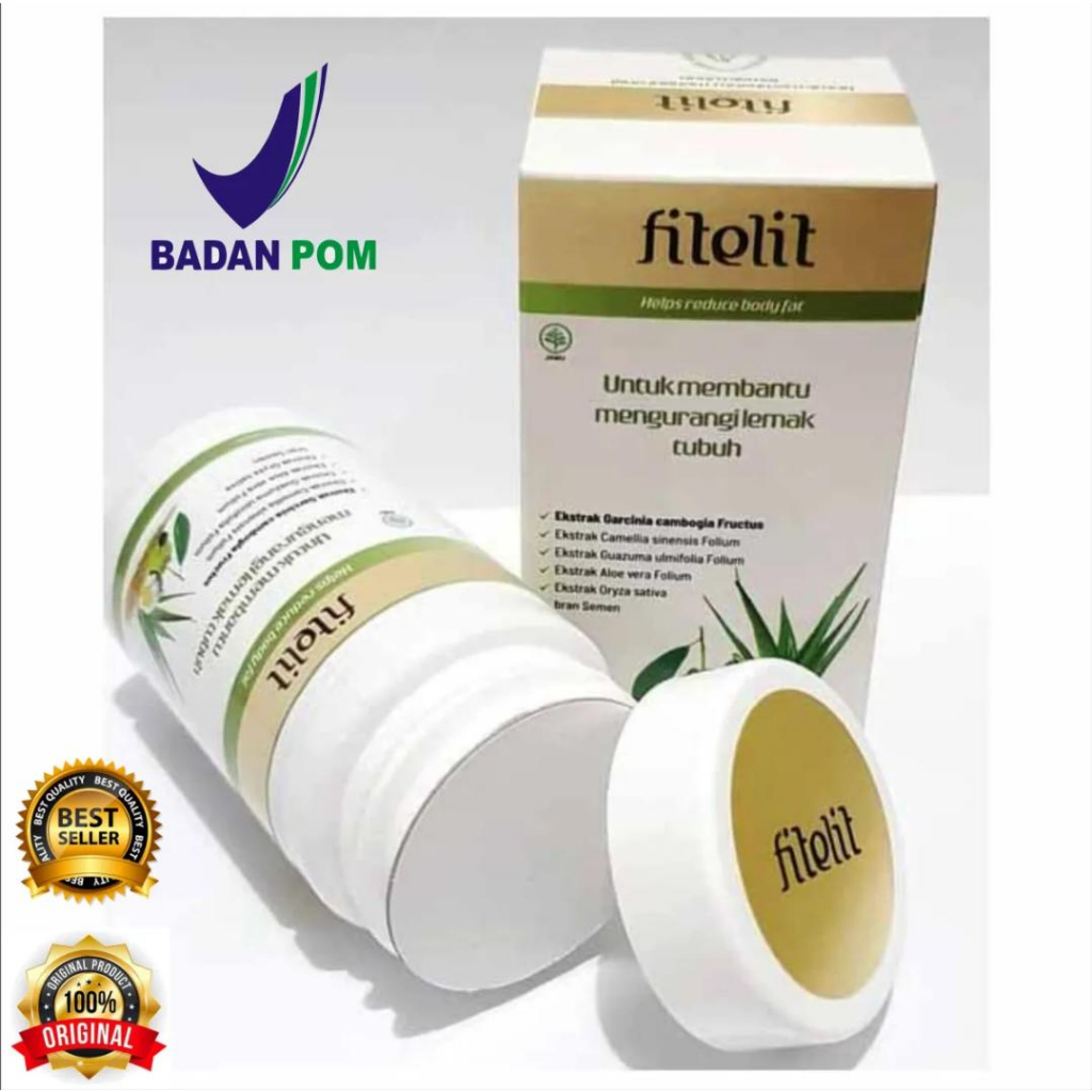 FITELIT ASLI OBAT PELANGSING BADAN PENURUN BERAT BADAN ORIGINAL SAUSANDO*Obat Diet -Pelangsing (1bot