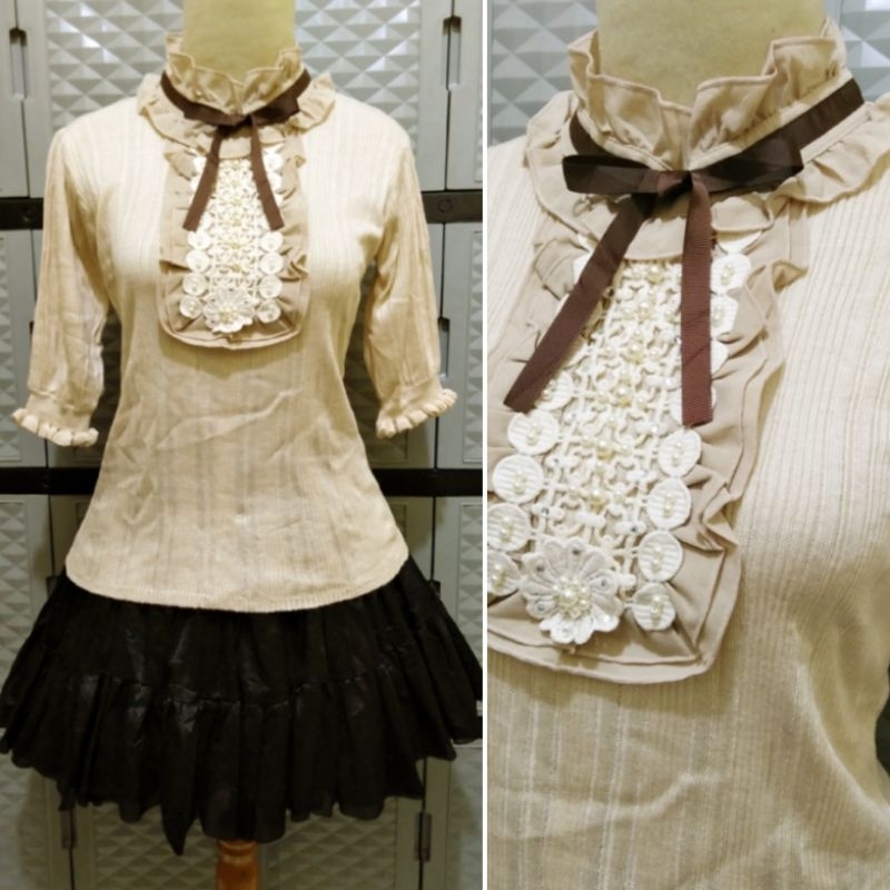 Atasan Rajut Axes Femme