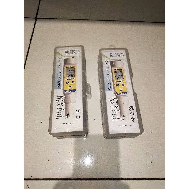 Eutech phtestr 30 Ph Tester Pocket Waterproof - Eutech ph 30