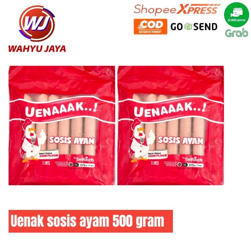 

uenak sosis ayam 345 gram