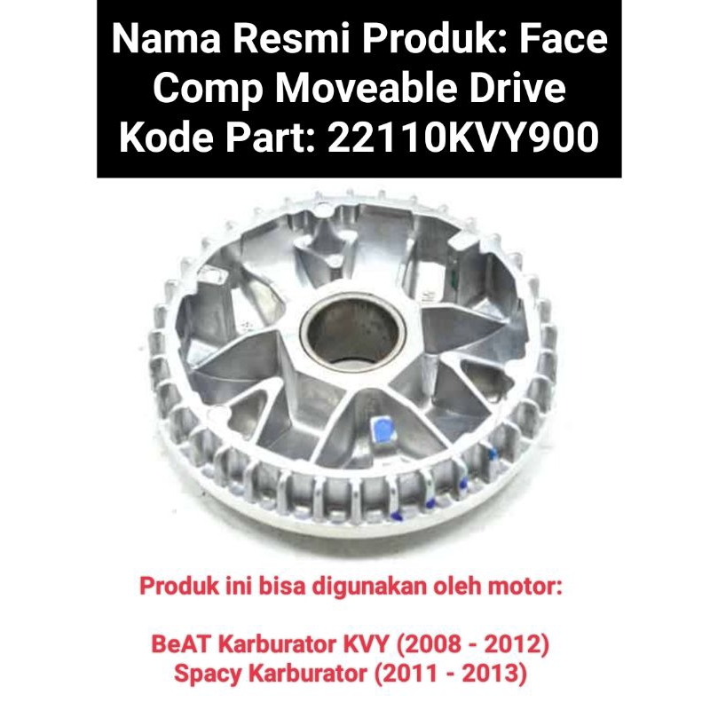 RUMAH ROLLER BEAT KARBU&SPACY KARBU KVY ORIGINAL AHM