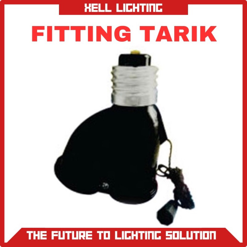 Fitting Lampu Tarik 2 lampu E27 Mitsui/fitting tarik cahaya