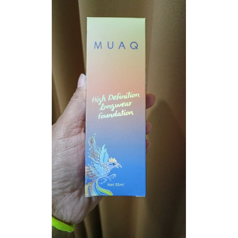 Preloved Muaq Foundation Sumatera+puff