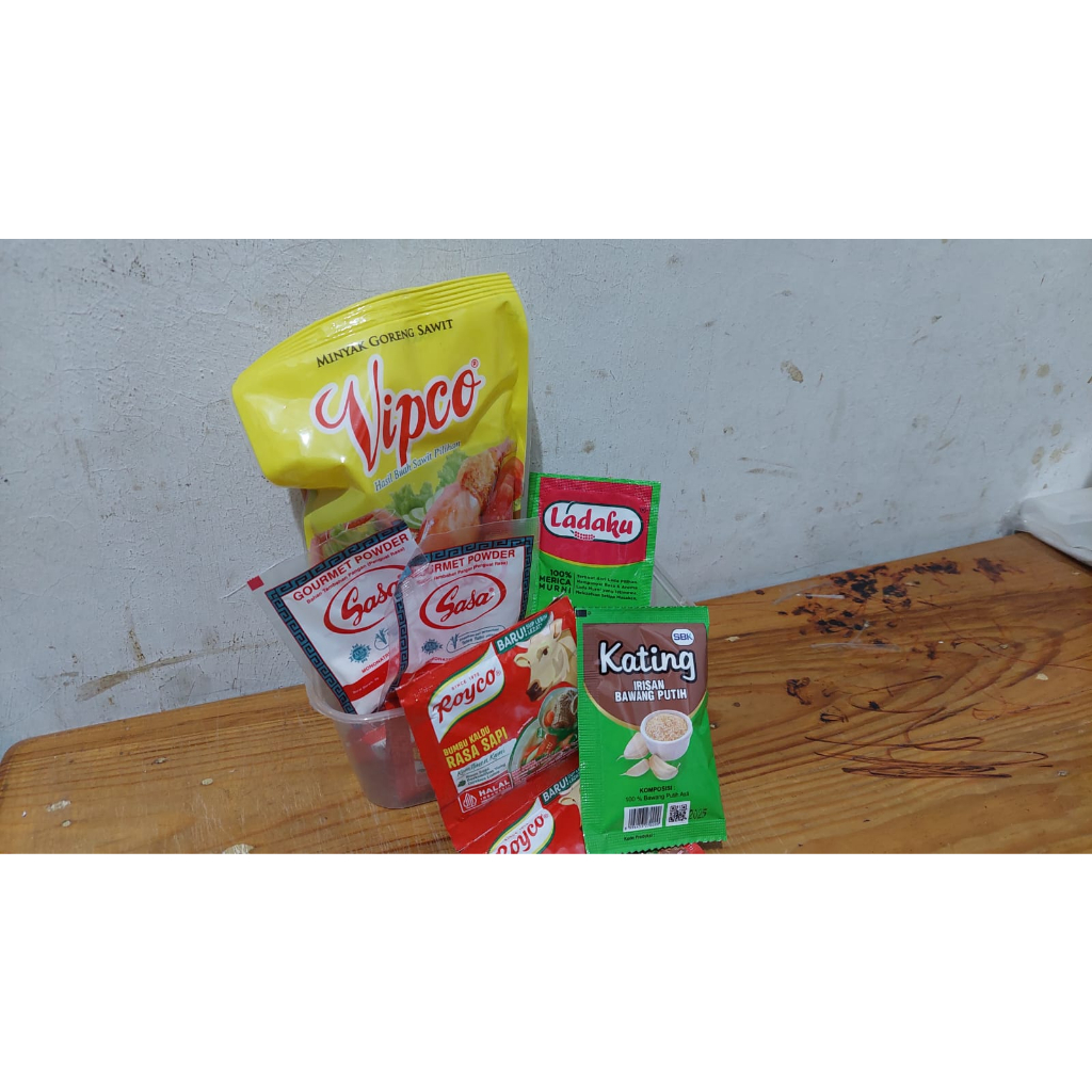 Paket Minyak vipco 500gr