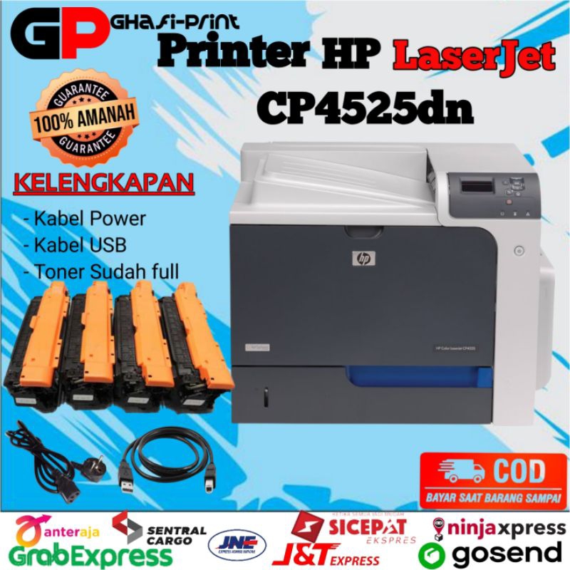 PRINTER HP LASERJET CP4525dn dan CP4525n SIAP PAKAI