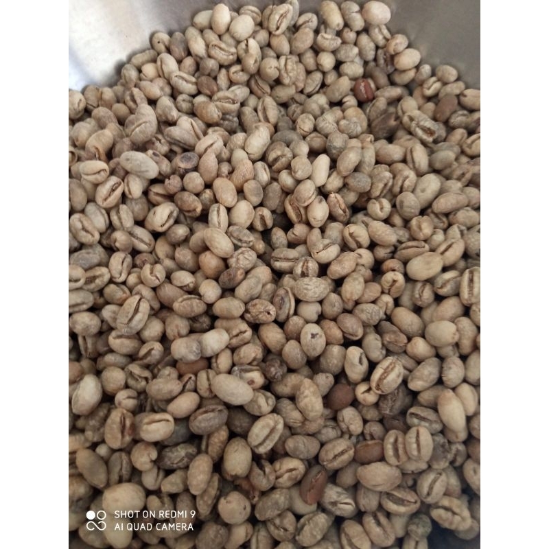 

Arabica Ijen Green Bean Lanang / Coffee Bean Grade 2 / Biji Kopi Mentah Bulat Kemasan 1000 gr