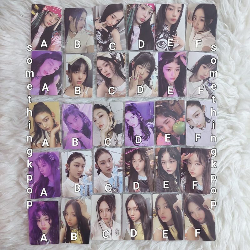 [SHARING] Photocard PC Official NewJeans 2nd EP 'Get Up' Weverse album ver.