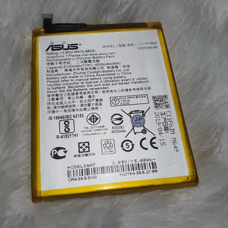 Baterai Battery Batrai Asus Zenfone 4 MAX 5'2 ZC553KL ORIGINAL