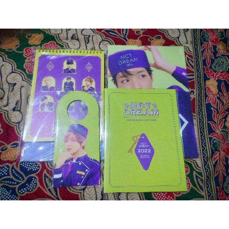 [SHARING] SG22 NCT DREAM SEASON GREETING 2022 NCT DREAM BENE SMSTORE