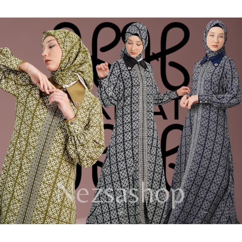 Abaya HIKMAT A6675-02 Original + hijab**
