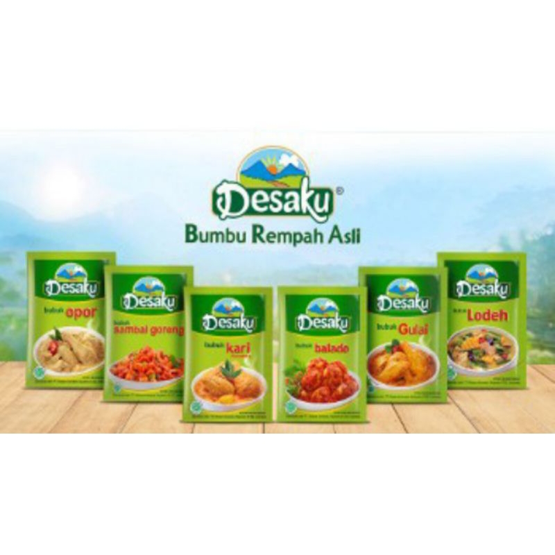 

Desaku Bumbu Rempah Asli All Varian (1 Pcs)