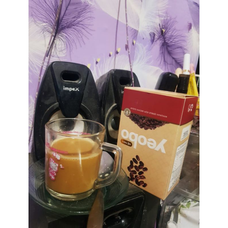 

Yeobo Coffee isi 5 sachet dalam 1 box