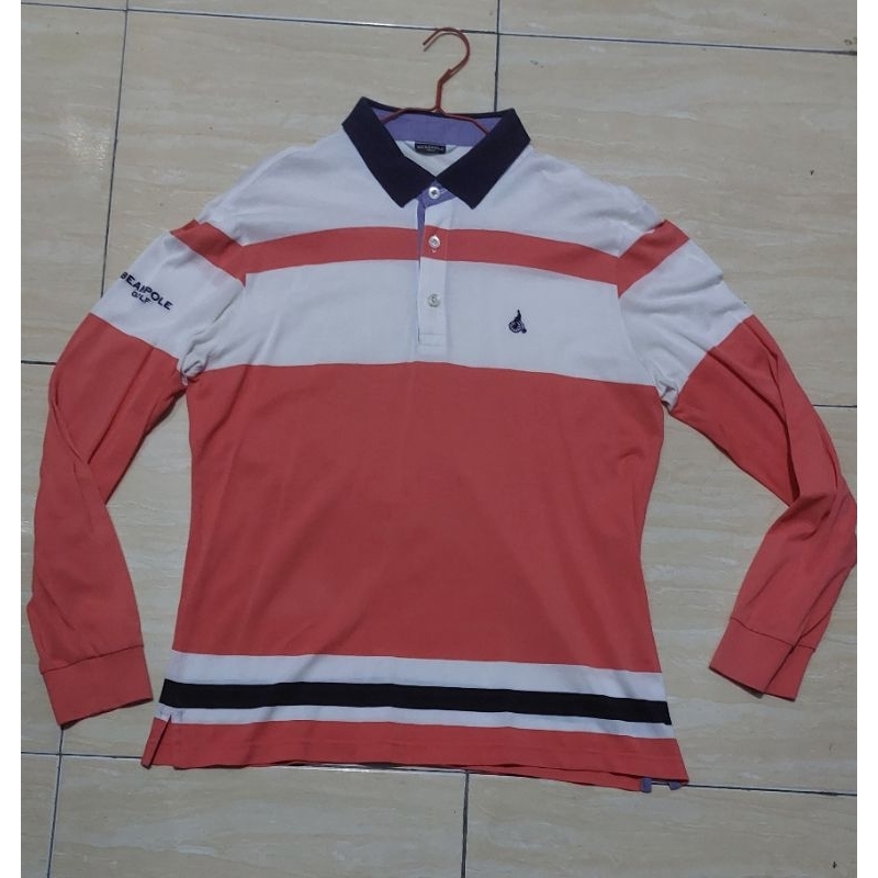 polo shirt BEANPOLE kaos kerah lengan panjang BEANPOLE kaos kerah BEAN POLE BAJU KERAH BEAN POLE WAN